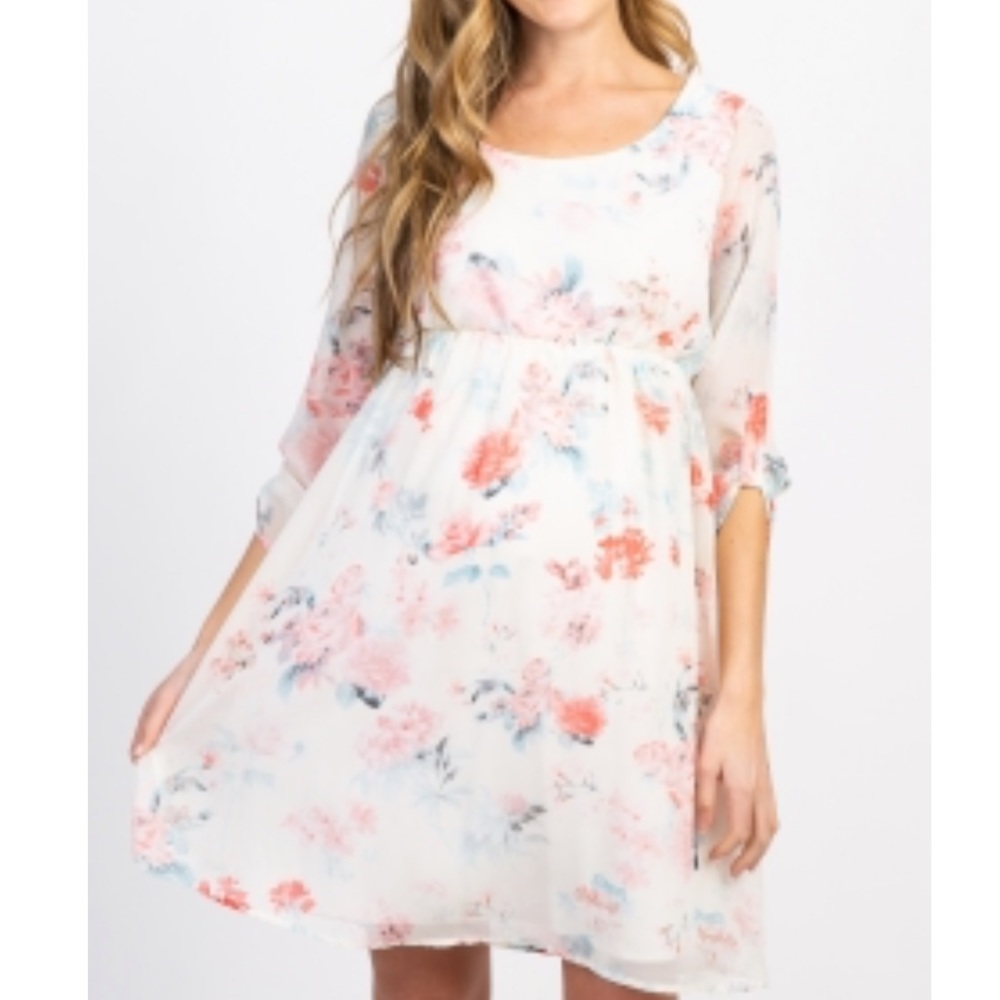Floral Maternity Dress
